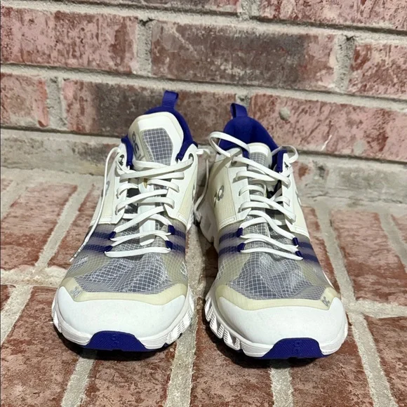 Mens On Cloud Versa lifestyle Running White and Purple Athletic Shoes size 8.5 - Picture 12 of 14